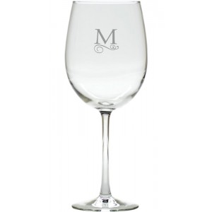 Carved Solutions Personalized White Wine Glass WXH1314